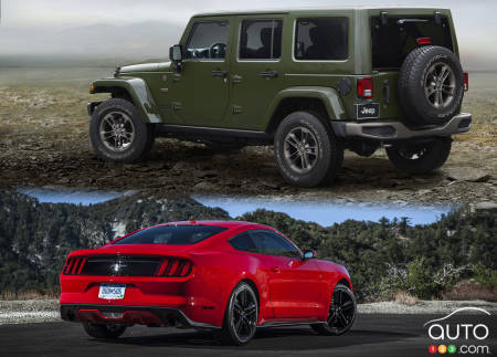2016 Ford Mustang Convertible vs. Jeep Wrangler Unlimited
