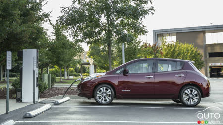 Un corridor de bornes de recharge rapides entre Québec et Portland