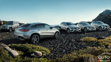 Mercedes-Benz : déjà 4 millions de VUS vendus à ce jour