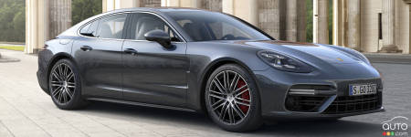 La Porsche Panamera 4 E-Hybrid 2018 prête pour Paris
