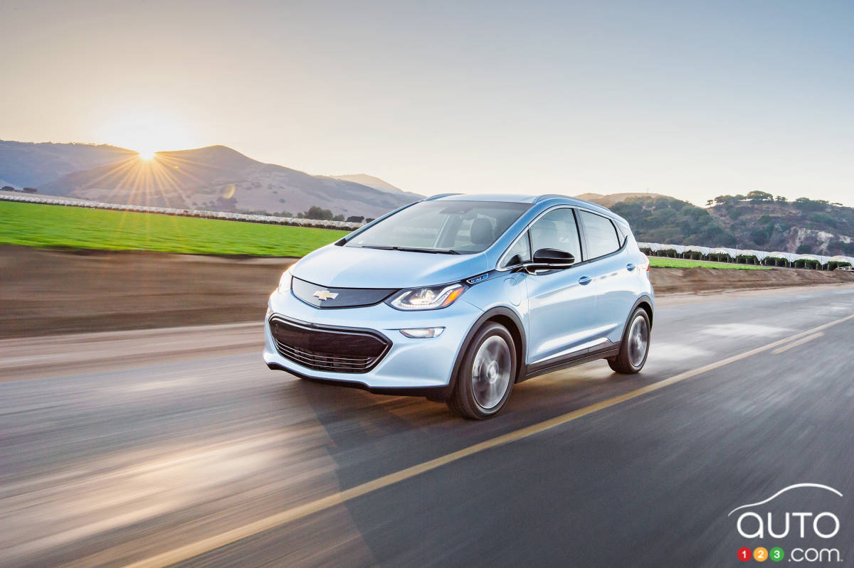 Une autonomie de 383 kilomètres pour la Chevrolet Bolt EV