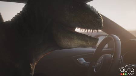Audi resurrects T-Rex in viral ad