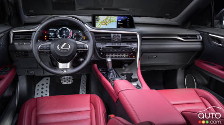 2016 Lexus RX rewarded for its user-friendly interior