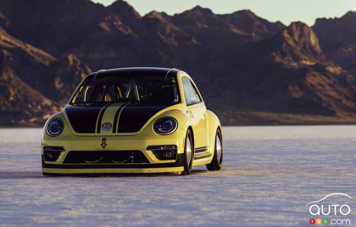 Volkswagen Beetle LSR sets new speed record