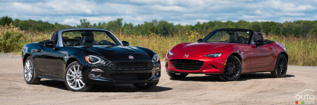 2017 Fiat 124 Spider vs. 2016 Mazda MX-5 Sport