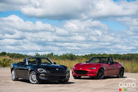 2017 Fiat 124 Spider vs. 2016 Mazda MX-5 Sport