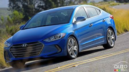 La Hyundai Elantra 2017 parmi les 10 habitacles les plus conviviaux selon Wards