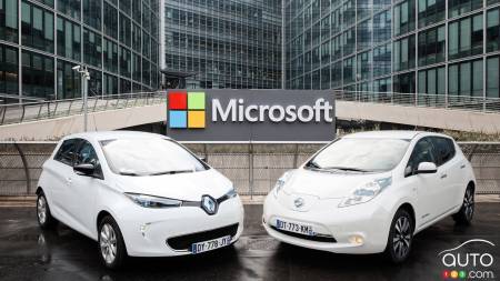 Technological Partnership Between Renault-Nissan and Microsoft