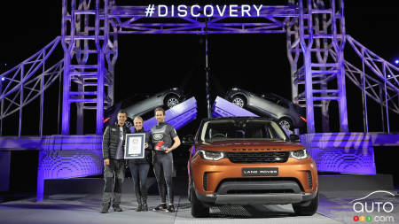 Le nouveau Land Rover Discovery en met plein la vue à son lancement