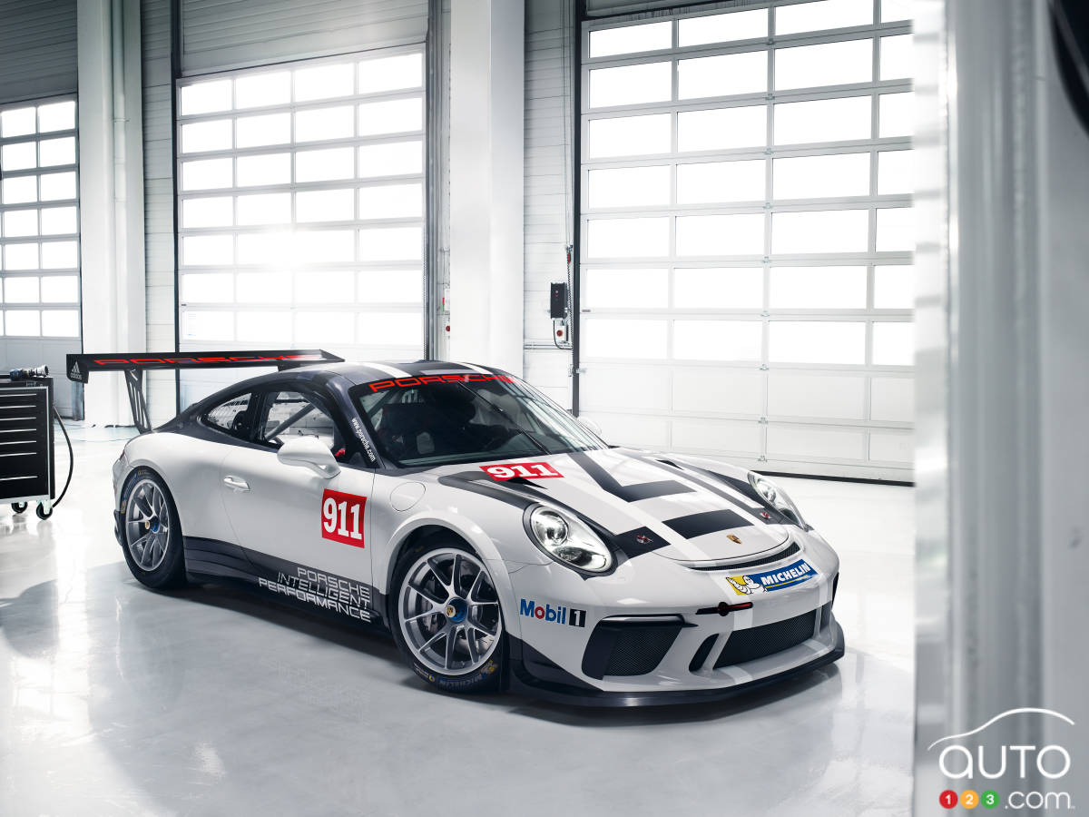 Paris 2016 : Admirez la nouvelle Porsche 911 GT3 Cup!