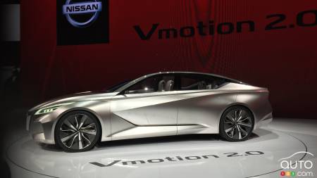 Detroit 2017: Future Nissan sedans previewed by Vmotion 2.0 concept (video)