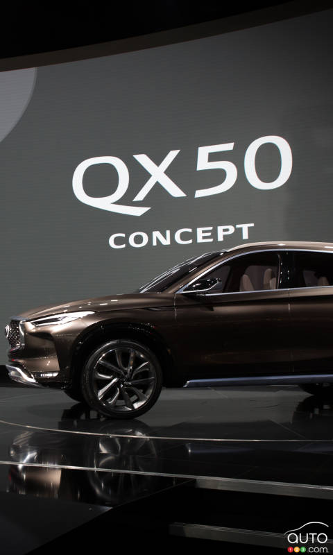 Detroit 2017: Infiniti QX50 Concept world premiere (video)