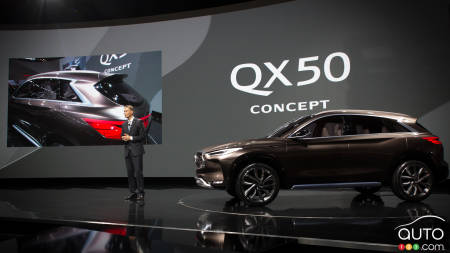 Détroit 2017 : l’Infiniti QX50 Concept en première mondiale (vidéo)