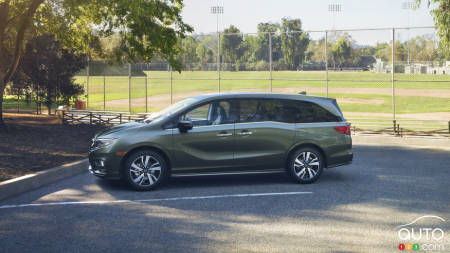 Detroit 2017: Honda Odyssey gets new features and technologies for 2018