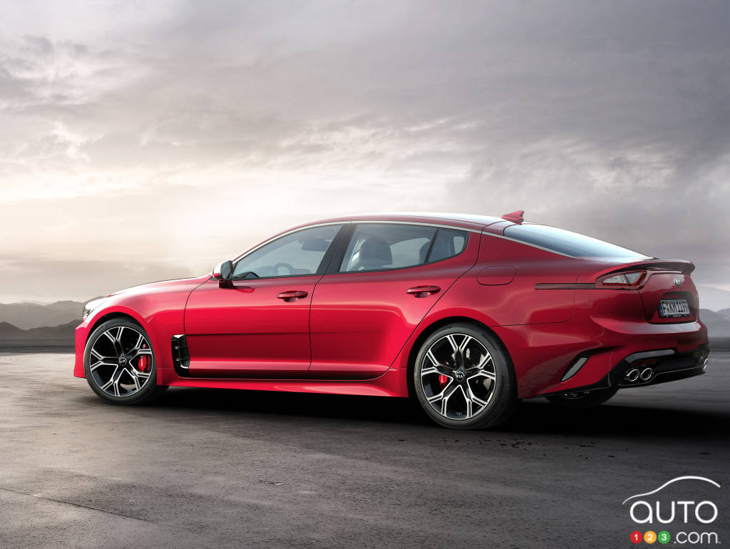 The new 2018 Kia Stinger