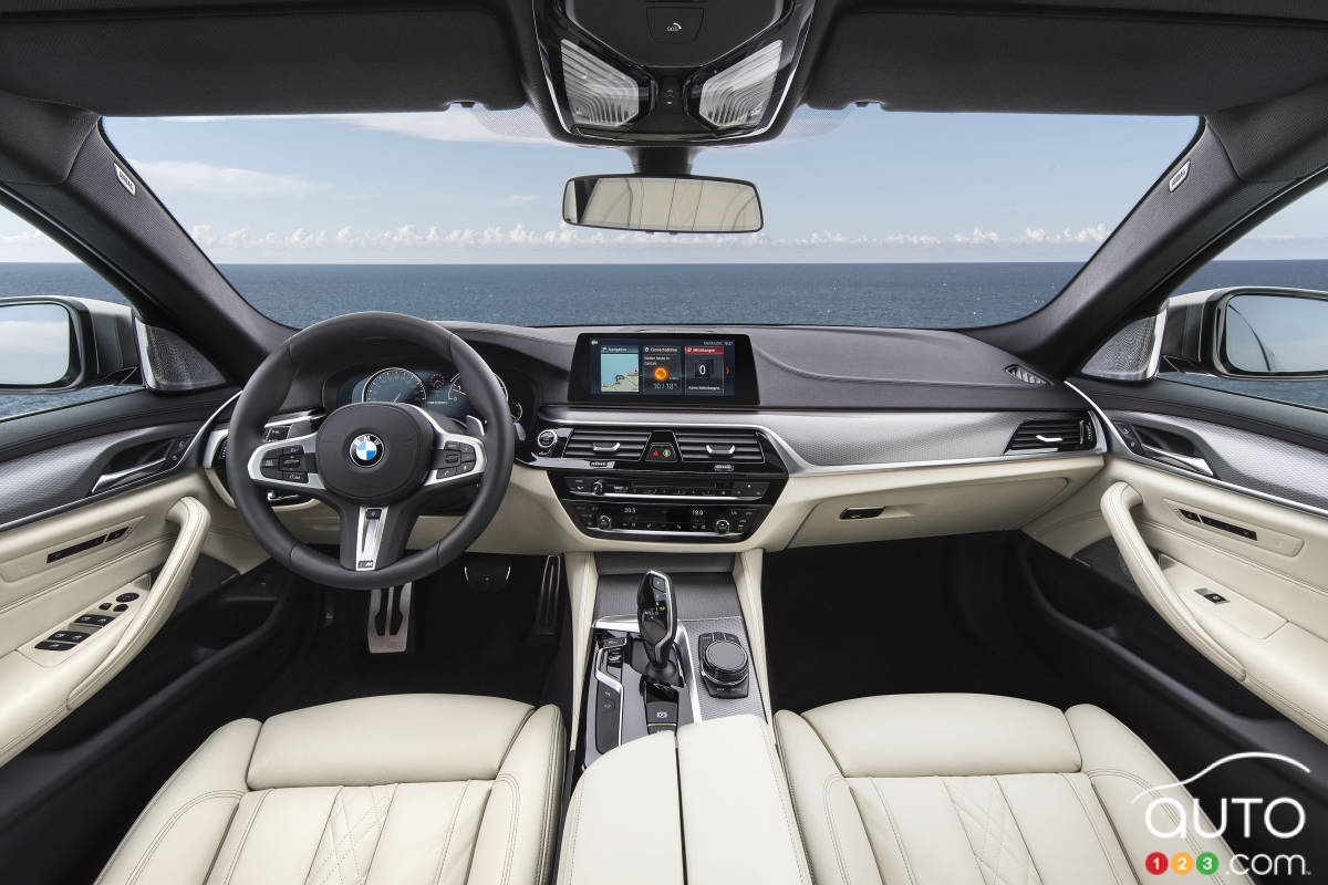Détroit 2017 : la BMW Série 5 récompensée pour son expérience utilisateur