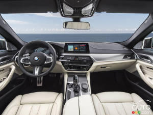 Détroit 2017 : la BMW Série 5 récompensée pour son expérience utilisateur