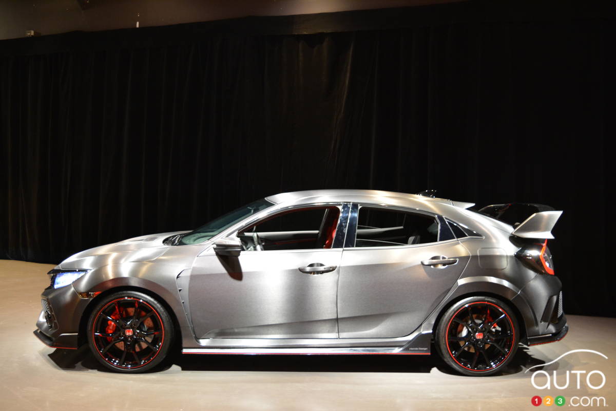 Montreal 2017: Honda Civic Type R, a highly anticipated coming