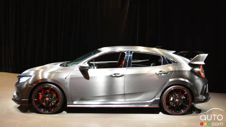 Montreal 2017: Honda Civic Type R, a highly anticipated coming