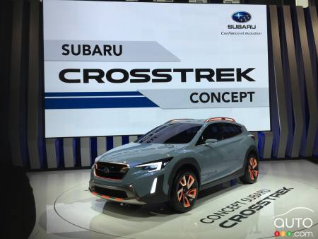 Montreal 2017 : Next-gen Subaru Crosstrek appears as a concept