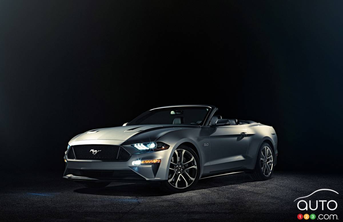 2018 Ford Mustang Convertible unveiled with key upgrades