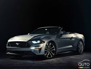 Ford Mustang 2018 : voici le nouveau cabriolet!