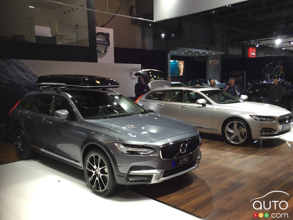 Les nouvelles Volvo V90 Cross Country et V90 2017