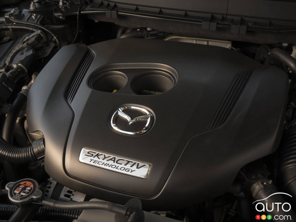 2017 Mazda CX-9's 2.5L SKYACTIV turbo engine