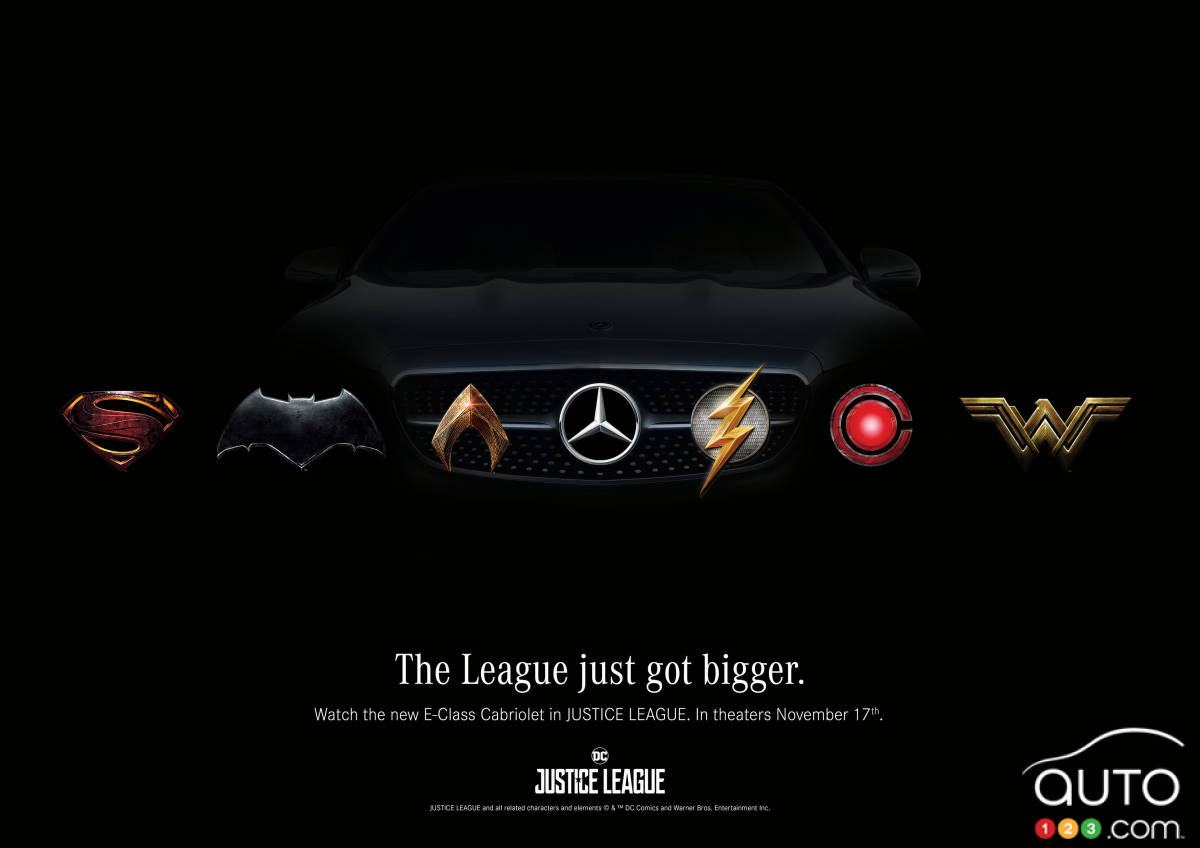 Mercedes-Benz en vedette dans le film « La ligue des justiciers » : un aperçu