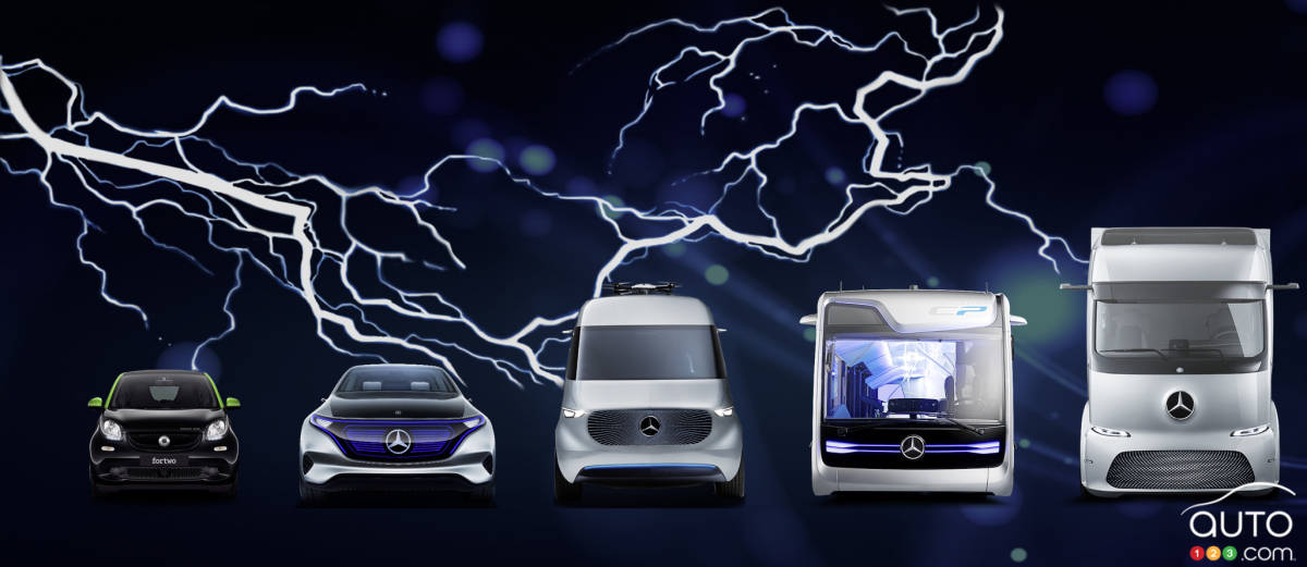 EVS 30 : Mercedes-Benz présente sa stratégie électrique