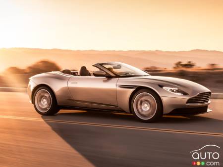 La nouvelle Aston Martin DB11 Volante se dévoile; admirez-la ici!