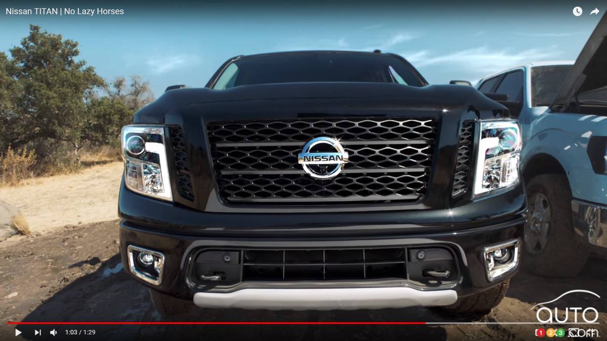Nissan TITAN & its Non-Lazy 390 Horses in Hilarious New Ad