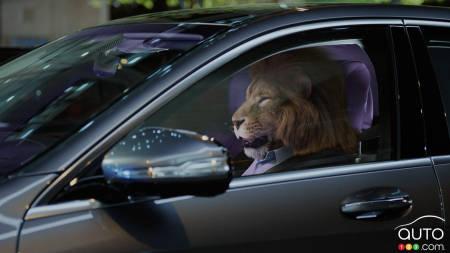 Mercedes-Benz Classe S, si confortable qu’elle peut calmer un lion!