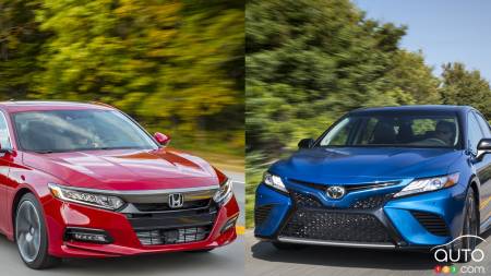 Honda Accord 2018 vs Toyota Camry 2018 : quoi acheter?