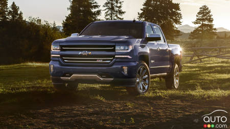 Un Chevrolet Silverado Édition Centenaire au MVP des Séries mondiales