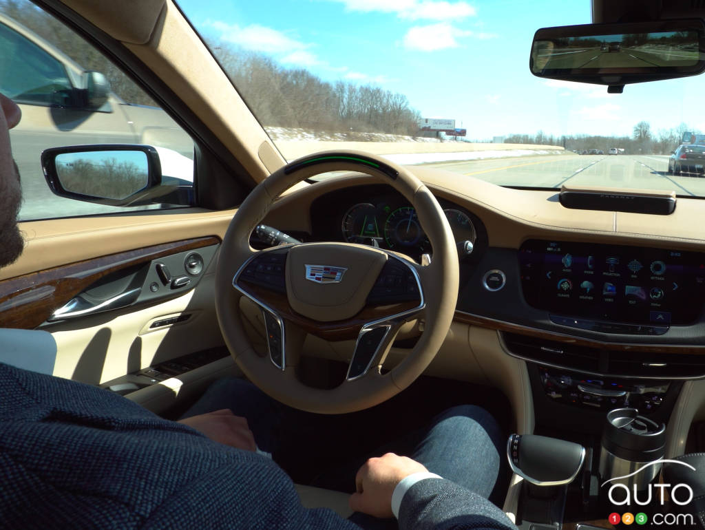The 2018 Cadillac CT6 with available Super Cruise technology