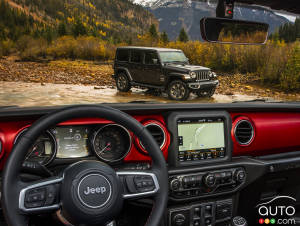 Jeep Wrangler 2018 : première image de l’intérieur