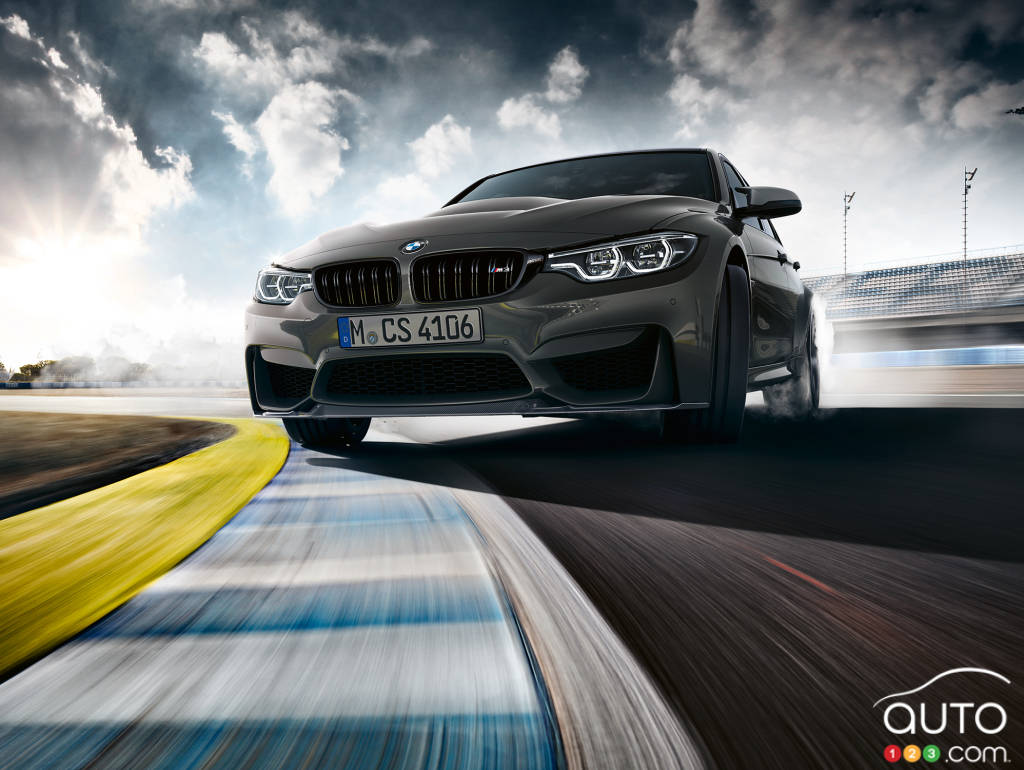 La nouvelle BMW M3 CS vous rendra très heureux sur une piste