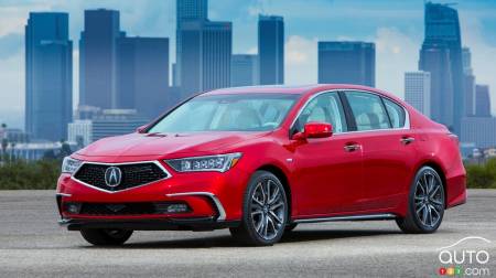 L’Acura RLX 2018 modernisée (et hybride) en vente maintenant