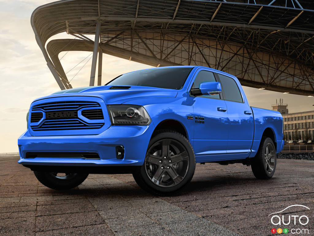 Ram 1500 Sport Bleu Hydro 2018