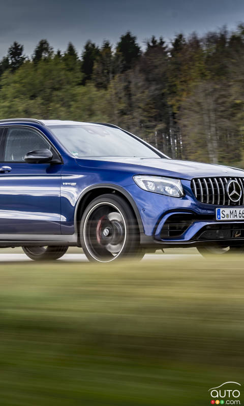Mercedes-AMG GLC 63 Compact SUV Delivers up to 510 Horses!