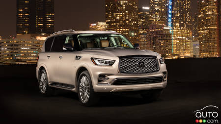 L’INFINITI QX80 2018 en première mondiale à Dubaï : vive l’opulence!