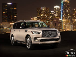 L’INFINITI QX80 2018 en première mondiale à Dubaï : vive l’opulence!