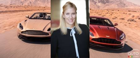 Portrait de Laura Schwab, présidente d’Aston Martin dans les Amériques