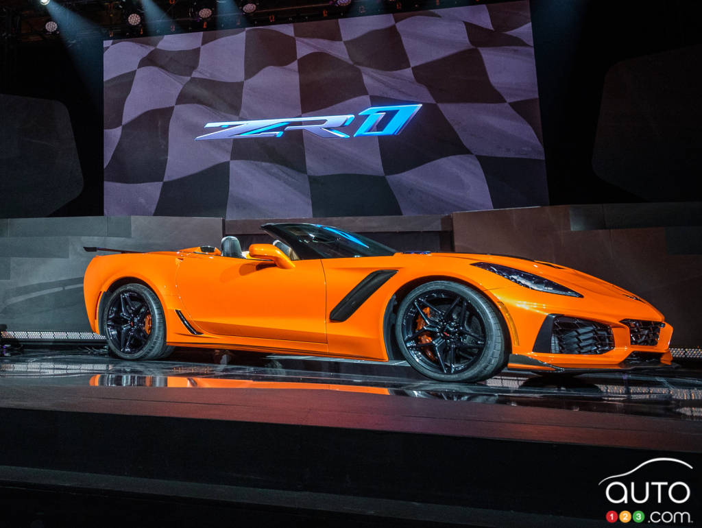 La nouvelle Chevrolet Corvette ZR1 Cabriolet 2019