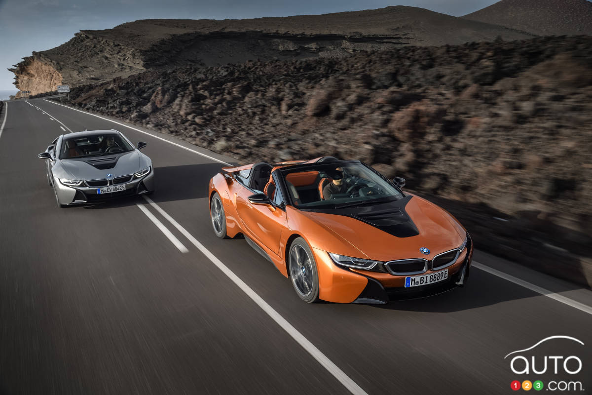 Los Angeles 2017: BMW i8 is All-New, Adds Roadster Model