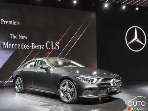 Los Angeles 2017: New 2019 Mercedes-Benz CLS Adds Fifth Seat, Electric Assist