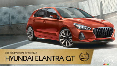 Hyundai Elantra GT, Auto123.com’s 2018 Compact Car of the Year