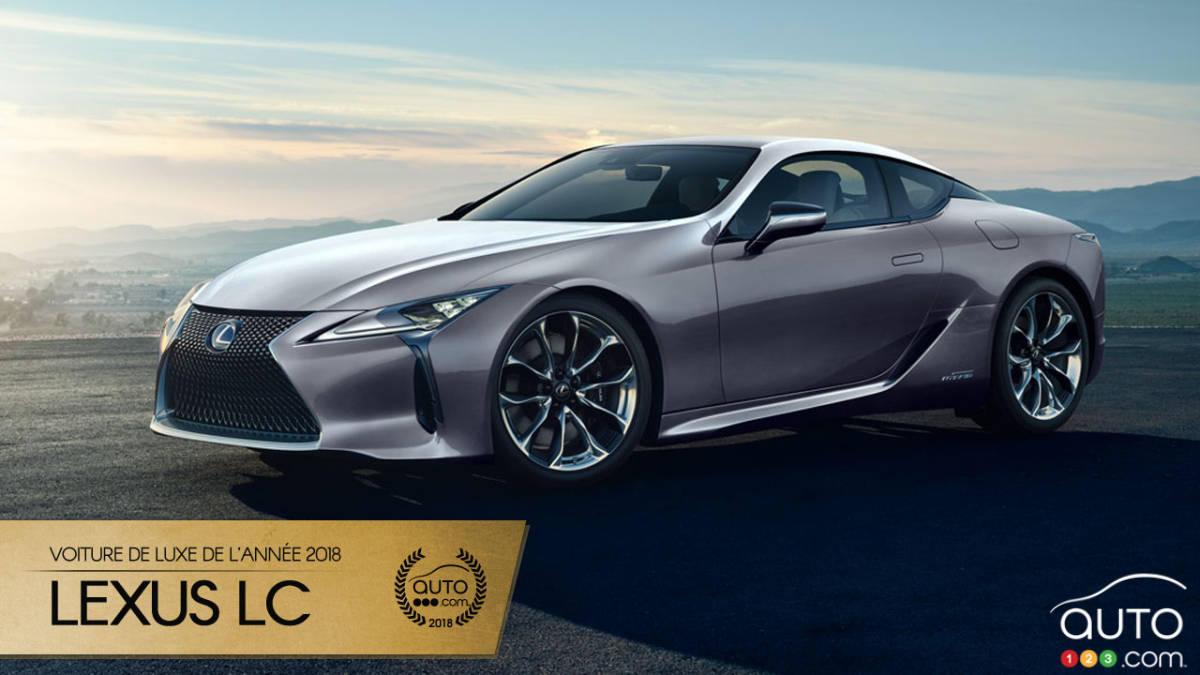 La Lexus LC, notre voiture de luxe de l’année 2018 | Actualités ...