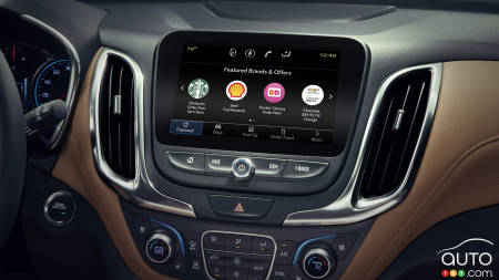 Avec GM Marketplace, commandez et payez à même la voiture!
